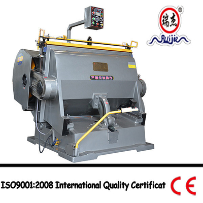 Paper /corrugated cardboard/leather/plastic tray press paper die cutting and creasing machine ML1300